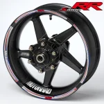 BMW S1000RR ratlankių lipdukai – pilka M Sport 20vnt