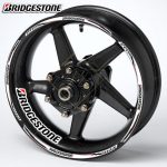 BRIDGESTONE motociklo ratlankių lipdukai