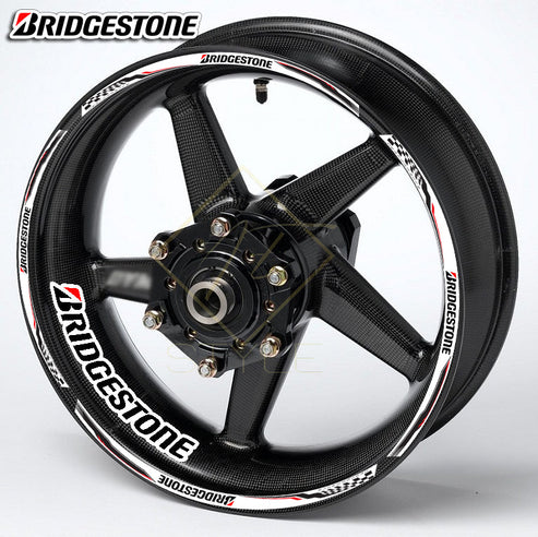 BRIDGESTONE motociklo ratlankių lipdukai