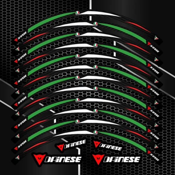 AGV Universalūs motociklo ratlankių lipdukai