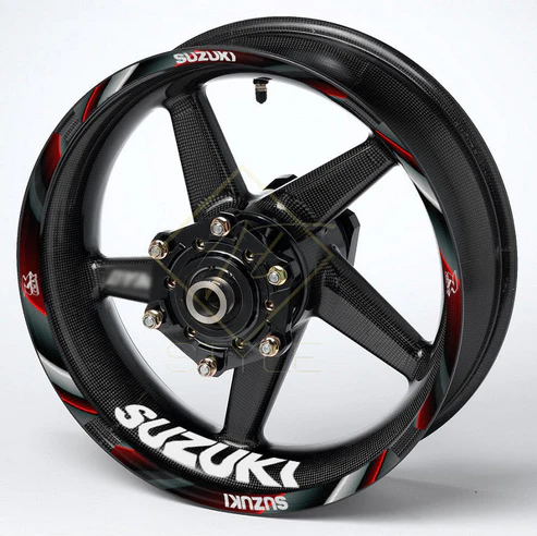 Suzuki GSX-R Gixxer 600/750/1000 ratlankių lipdukai – 20 vnt.