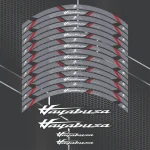 Suzuki Hayabusa ratlankių lipdukų rinkinys – 20 vnt