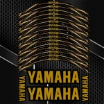 Yamaha R1 / YZF / R6 / R7 motociklo ratlankių lipdukai