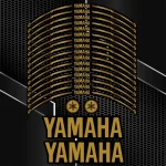 Yamaha YZF / MT motociklo ratlankių lipdukai