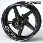 Yamaha YZF R6 motociklo ratlankių lipdukai