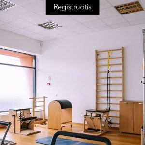 Pilates užsiėmimai ant kilimėlio