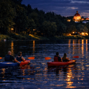 Vilnius: Naktinis Baidarių Plaukimas Nerimi