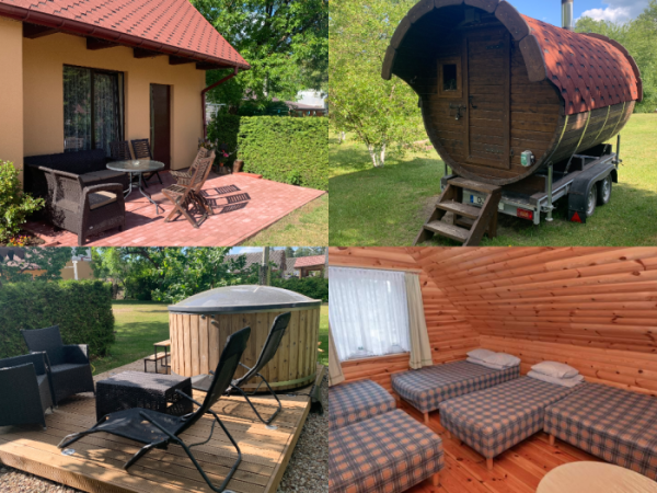 Sodyba "Pinčiuko Baidarės" Lazdijų r. – Nameliai, stovyklavietė, baidarių nuoma