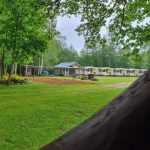 TURISTAUK.LT / Stovyklavietė Dobilų Slėnis: baidarės ir nameliai prie Jūros upės