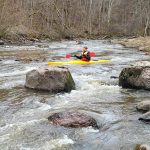 Baidarių nuoma Akmena / pavasarinis plaukimas su TURISTAUK.LT baidarėmis