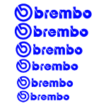 Brembo stabdžių suportų lipdukai 12vnt
