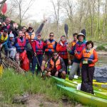 Baidarių nuoma Akmena / pavasarinis plaukimas su TURISTAUK.LT baidarėmis