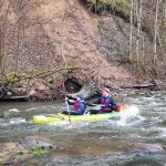 Baidarių nuoma Akmena / pavasarinis plaukimas su TURISTAUK.LT baidarėmis