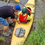 TURISTAUK.LT / Stovyklavietė Dobilų Slėnis: baidarės ir nameliai prie Jūros upės