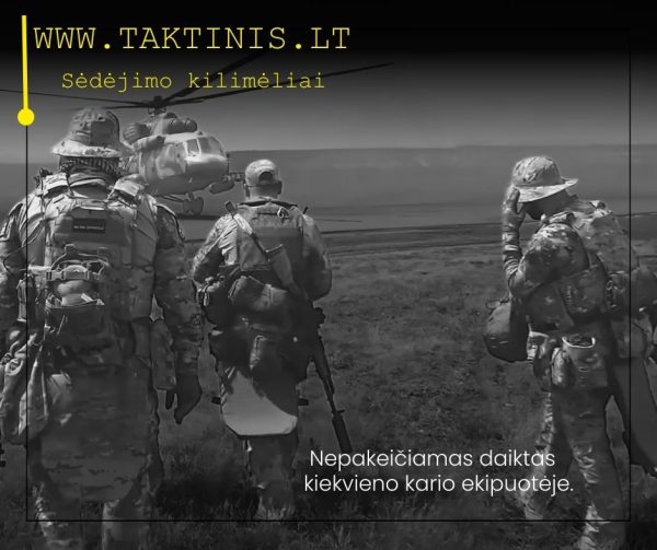 Taktinis sėdėjimo kilimelis-pašikniukas V2G