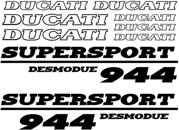 Ducati 944 Desmodue - Motociklų lipdukų rinkinys