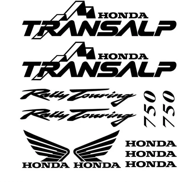 Honda Transalp 750 Motociklų lipdukų rinkinys