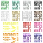 Honda CBF 1000 - Motociklų lipdukų rinkinys