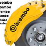 Brembo stabdžių suportų lipdukai 12vnt