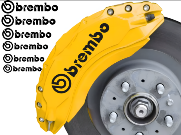 Brembo stabdžių suportų lipdukai 12vnt