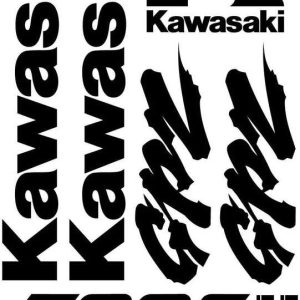 Kawasaki GPZ 500S – motociklų lipdukų rinkinys