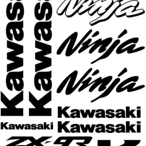 Kawasaki Ninja ZX-9R Motociklų lipdukų rinkinys