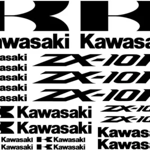 Kawasaki ZX-10R - Motociklų lipdukų rinkinys