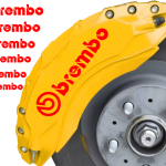 Brembo stabdžių suportų lipdukai 12vnt