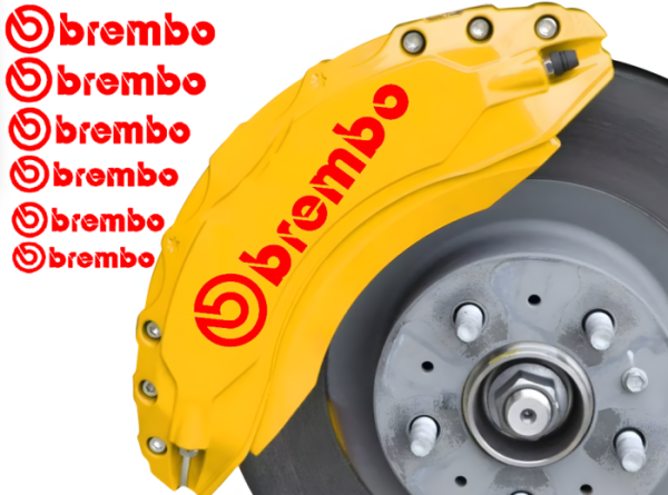 Brembo stabdžių suportų lipdukai 12vnt