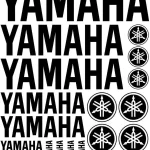 Yamaha eXup - Motociklų lipdukų rinkinys