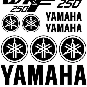 Yamaha WRF 250 - Motociklų lipdukų rinkinys