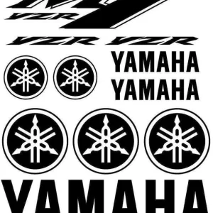Yamaha YZR M1 - Motociklų lipdukų rinkinys