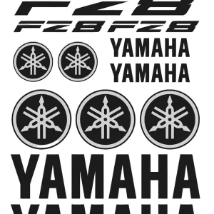 Yamaha FZ8 - Motociklų lipdukų rinkinys