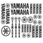Yamaha - Motociklų lipdukų rinkinys