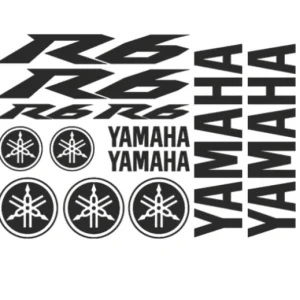 Yamaha R6 lipdukų rinkinys