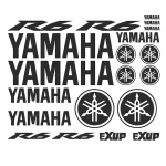 Yamaha R6 - Motociklo lipdukų rinkinys