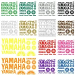 Yamaha R6 - Motociklo lipdukų rinkinys