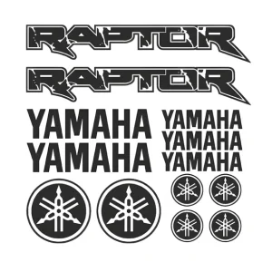 Yamaha Raptor - Motociklų lipdukų rinkinys