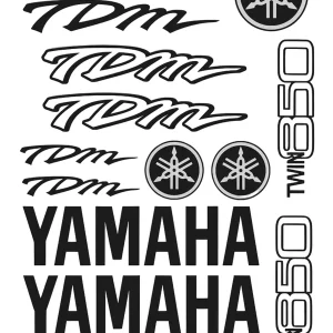 Yamaha TDM Twin 850 - Motociklų lipdukų rinkinys