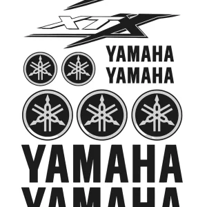 Yamaha XTX lipdukų rinkinys - Motociklų lipdukų rinkinys
