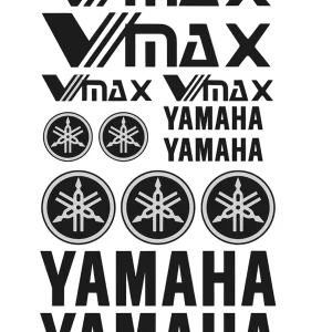 Yamaha Vmax Motociklų lipdukų rinkinys