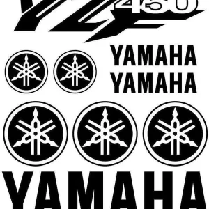 Yamaha YZF 450 - Motociklų lipdukų rinkinys