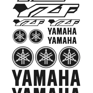 Yamaha YZF - Motociklų lipdukų rinkinys