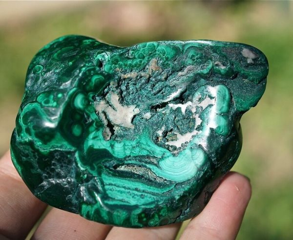 MINERALŲ IR KRISTALŲ TERAPIJOS VAKARAS. MALACHITAS