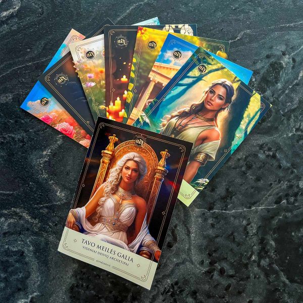 Deivių archetipų kortų rinkinys (lietuvių k.)