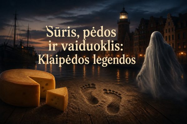 Edukacija,,Sūris, pėdos ir vaiduoklis"