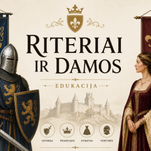 Edukacija ,,Riteriai ir damos"