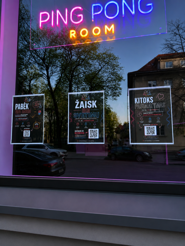 Stalo Teniso Kambarys Klaipėdoje