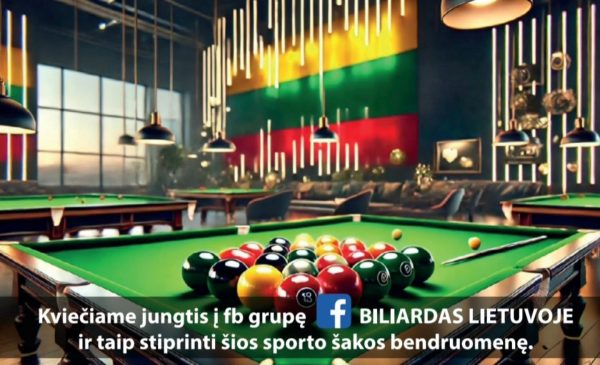 Tikslumas, strategija ir pergalės skonis: Pirmoji „Snukerio akademija“ Lietuvoje